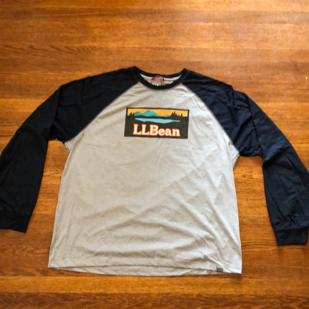 LL Bean Long sleeve T Shirt XL
